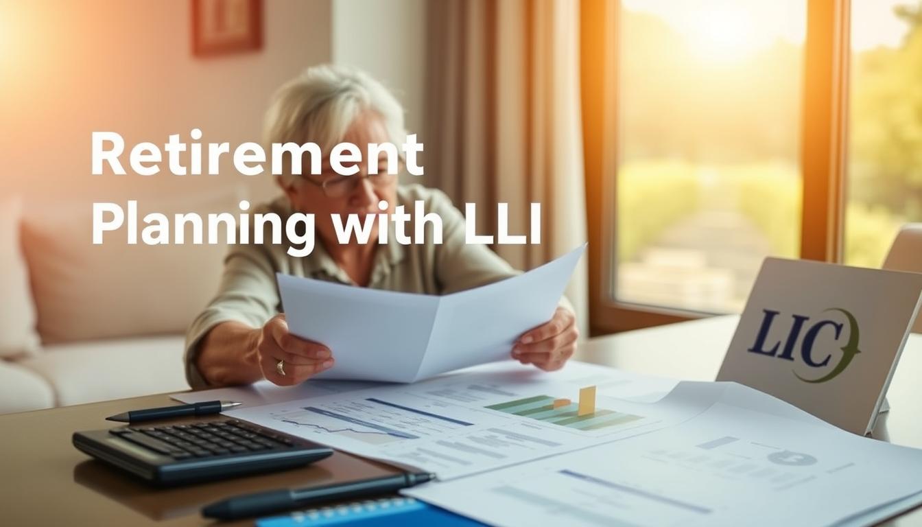 Reirement and pension plan with lic